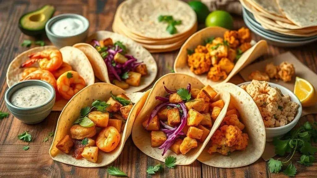 Variações e substituições para os tacos
