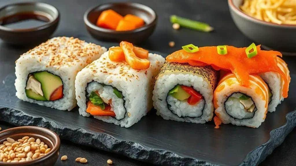 Variations of recipe California Roll