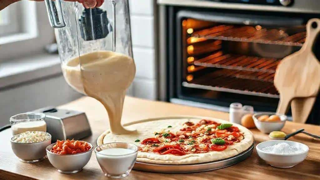 Como preparar a massa de pizza de liquidificador passo a passo