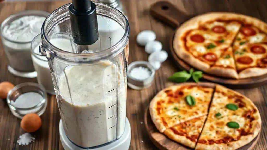 Massa de Pizza de Liquidificador