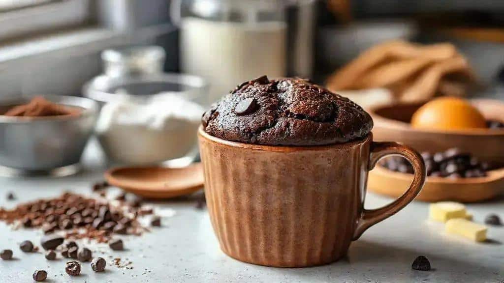 Muffin de Chocolate de Caneca
