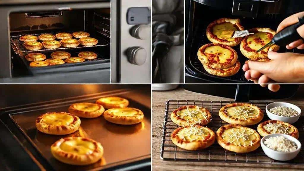 Técnicas para assar, dourar e derreter o queijo