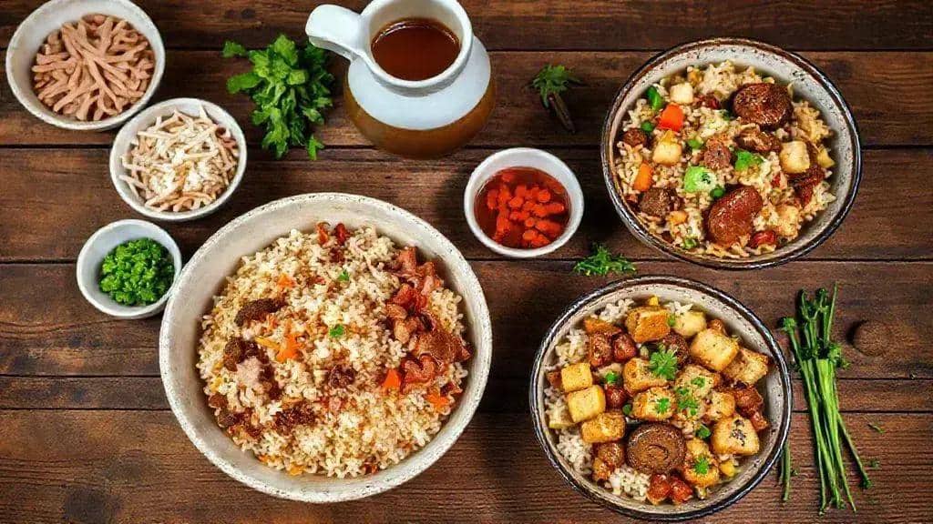 Variações do arroz carreteiro: com carnes, legumes e versões vegetarianas