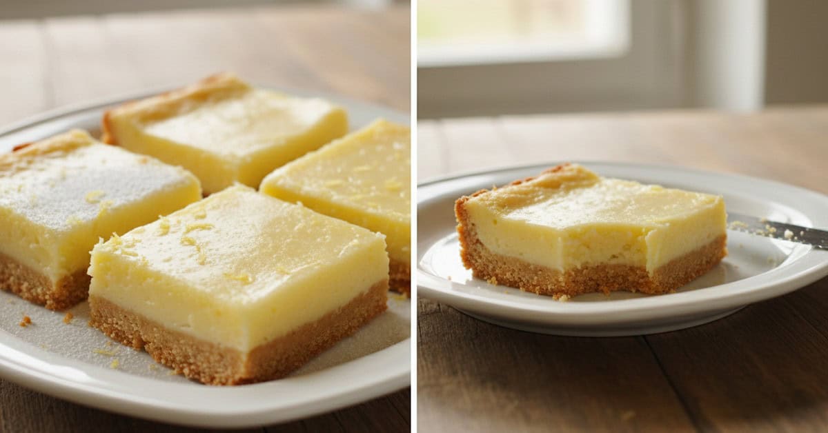 Barrinhas Doces de Limão da Califórnia Costa Oeste lemon bars 9 barrinhas doces de limao da california costa oeste lemon bars social 16x9 1 - Mestre das Receitas - Os Blogs mais Incríveis da Web