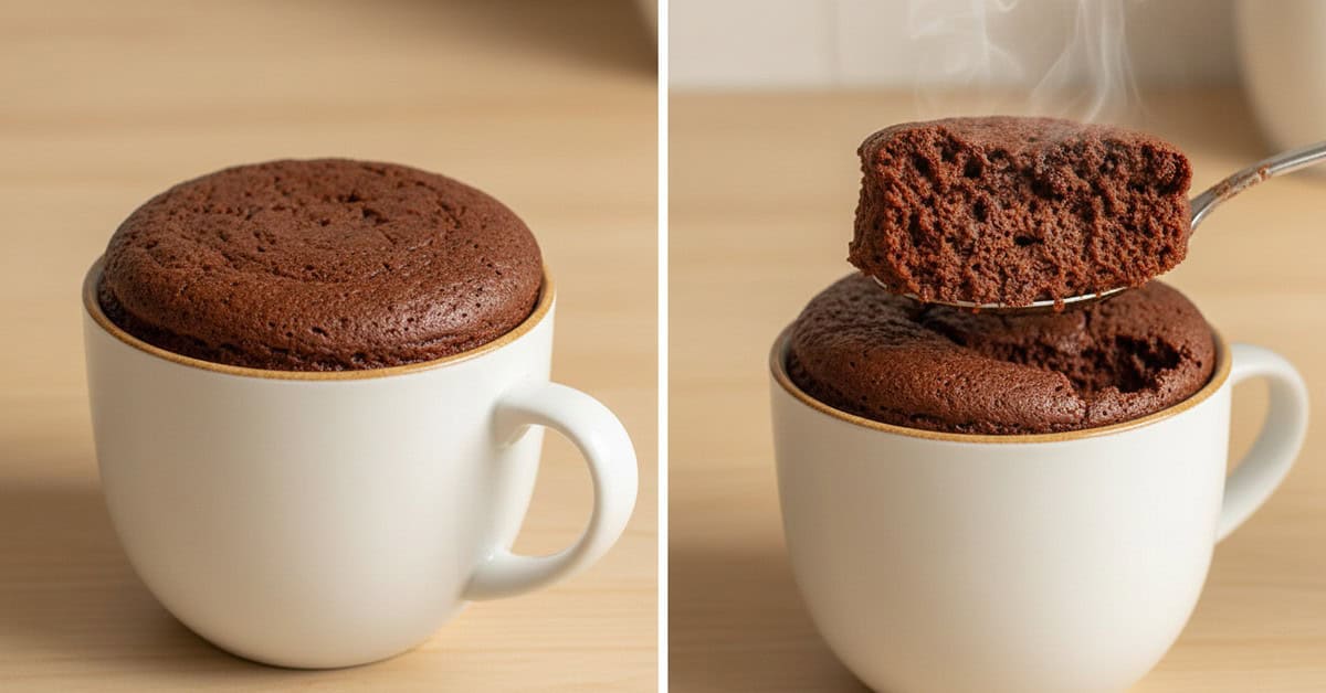 Bolo de Caneca de Chocolate em 3 Minutos 1 bolo de caneca de chocolate em 3 minutos social 16x9 2 - Mestre das Receitas - Os Blogs mais Incríveis da Web