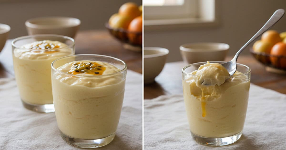 Leia mais sobre o artigo Mousse de Maracujá: A Sobremesa dos Deuses Que Todos Amam