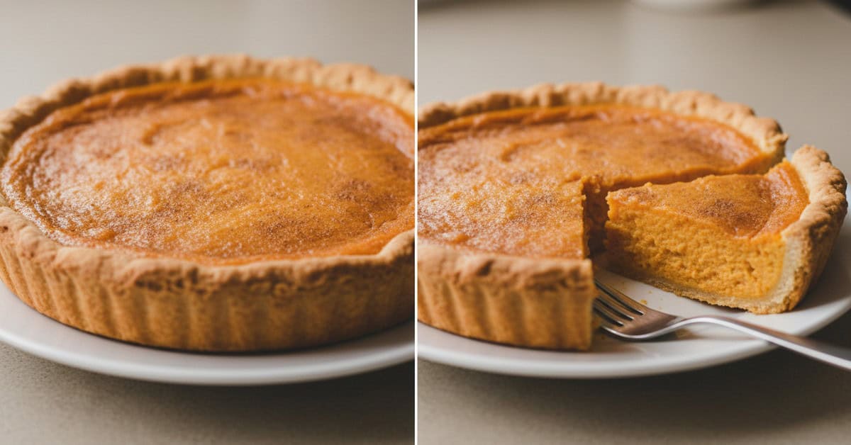 Torta de Batata-Doce do Sul Sul dos EUA sweet potato pie 1 torta de batata doce do sul sul dos eua sweet potato pie social 16x9 1 - Mestre das Receitas - Os Blogs mais Incríveis da Web