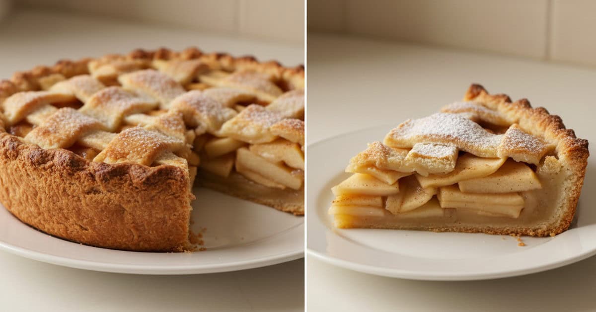 Torta de Maçã Caseira New England apple pie 3 torta de maca caseira new england apple pie social 16x9 1 - Mestre das Receitas - Os Blogs mais Incríveis da Web