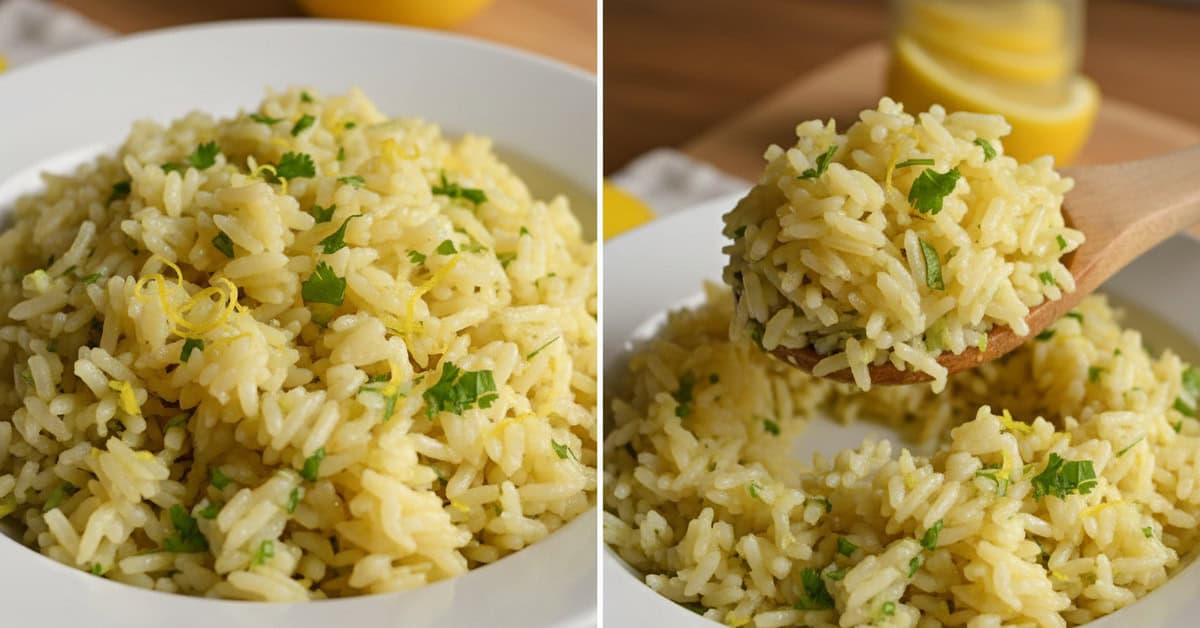 Leia mais sobre o artigo Arroz com Limão e Coentro Texas e Sudoeste cilantro lime rice