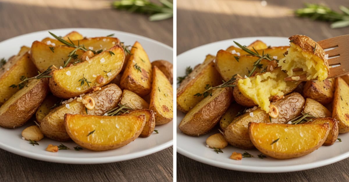 Leia mais sobre o artigo Batatas Rústicas Práticas: O Sabor Que Vai Surpreender Seu Paladar