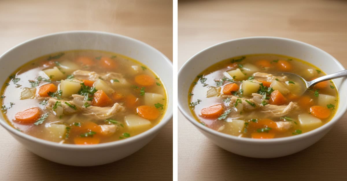 Caldo de Frango: A Receita Reconfortante Que Vai Aquecer Seu Coração 7 caldo de frango a receita reconfortante que vai aquecer seu coracao social 16x9 1 - Mestre das Receitas - Os Blogs mais Incríveis da Web