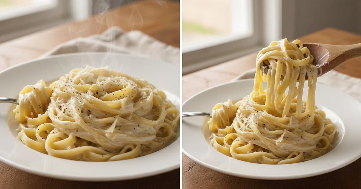 Leia mais sobre o artigo Fettuccine Alfredo: Aprenda a fazer essa receita deliciosa e cremosa
