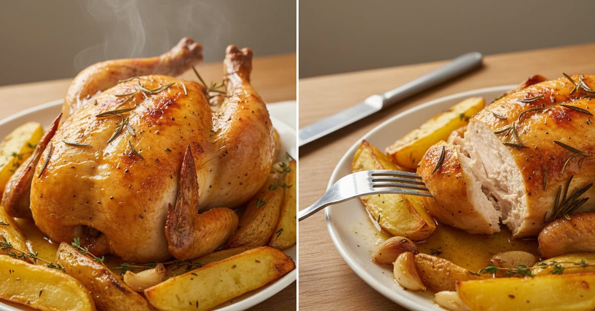 Frango Assado com Batatas: A Receita Irresistível que Você Precisa Experimentar! 9 frango assado com batatas a receita irresistivel que voce precisa experimentar social 16x9 1 - Mestre das Receitas - Os Blogs mais Incríveis da Web
