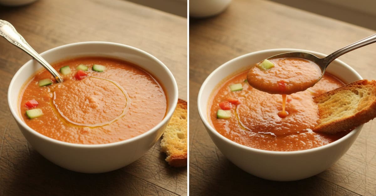Leia mais sobre o artigo Gazpacho: A Receita Refrescante que Você Precisa Conhecer Já