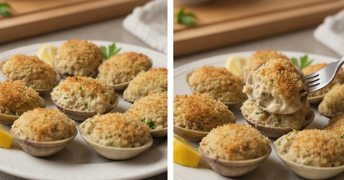 Leia mais sobre o artigo Mariscos Recheados New England stuffed clams