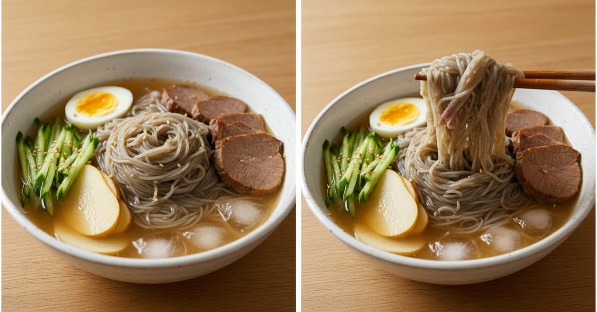 Naengmyeon: O refrescante prato coreano que você precisa experimentar 9 naengmyeon o refrescante prato coreano que voce precisa experimentar social 16x9 1 - Mestre das Receitas - Os Blogs mais Incríveis da Web