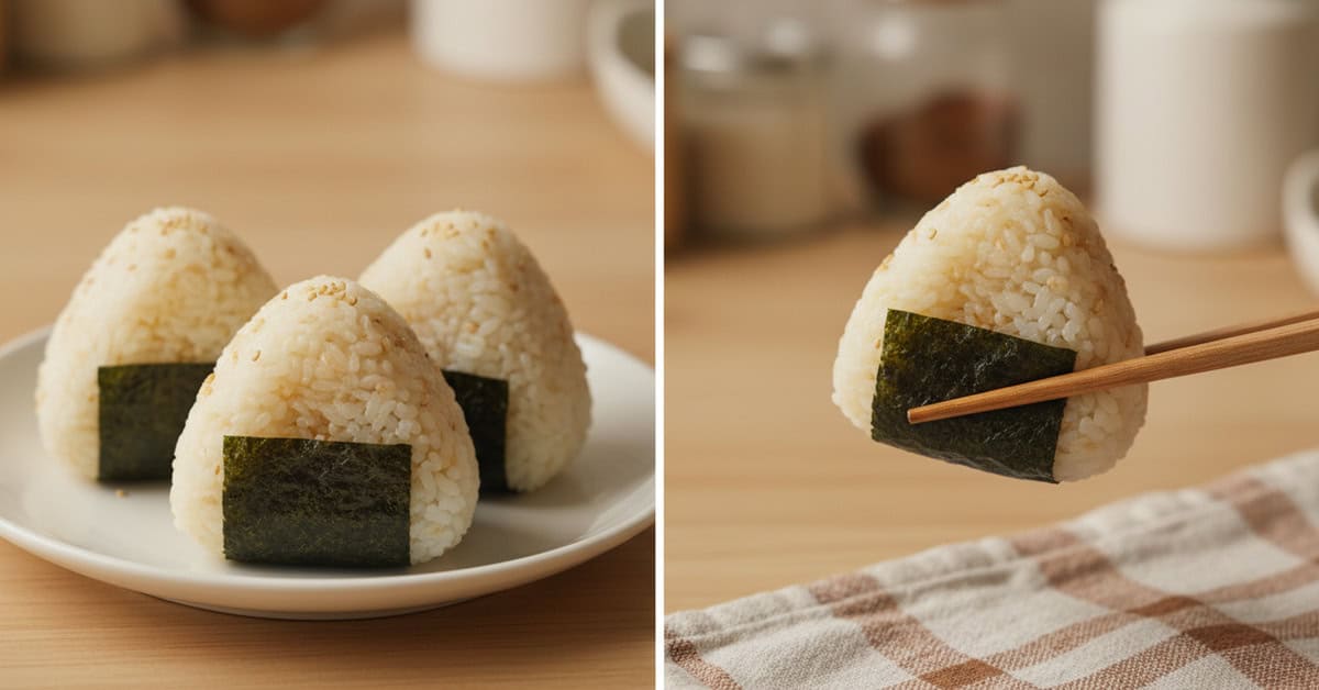 Onigiri: Aprenda a fazer essa delícia japonesa de forma simples 5 onigiri aprenda a fazer essa delicia japonesa de forma simples social 16x9 1 - Mestre das Receitas - Os Blogs mais Incríveis da Web