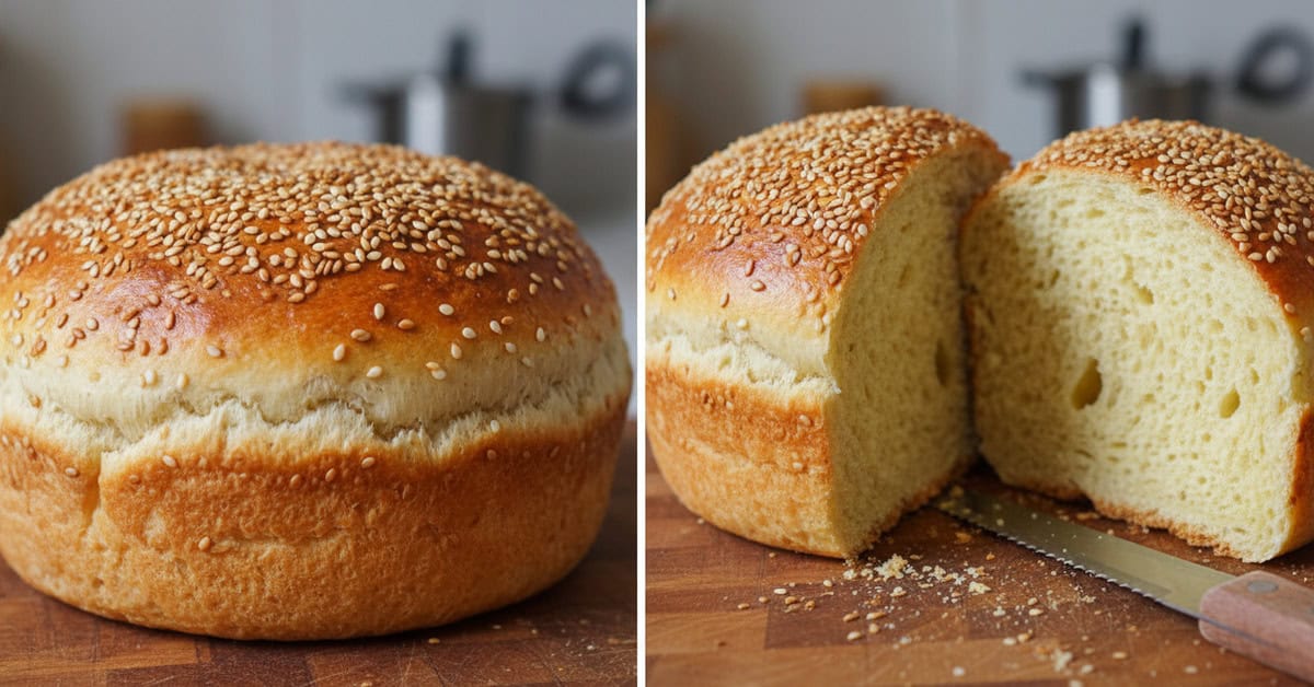 Pão com Gergelim Simples e Fofinho 1 pao com gergelim simples e fofinho social 16x9 1 - Mestre das Receitas - Os Blogs mais Incríveis da Web