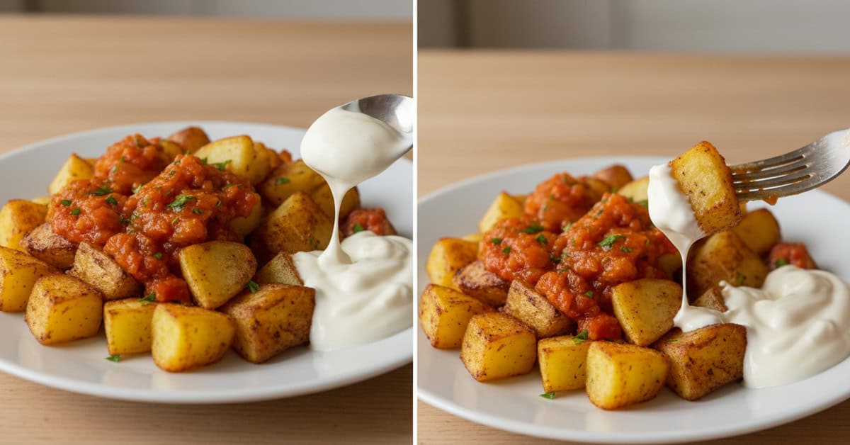 Leia mais sobre o artigo Patatas Bravas: Descubra a receita perfeita para um petisco irresistível