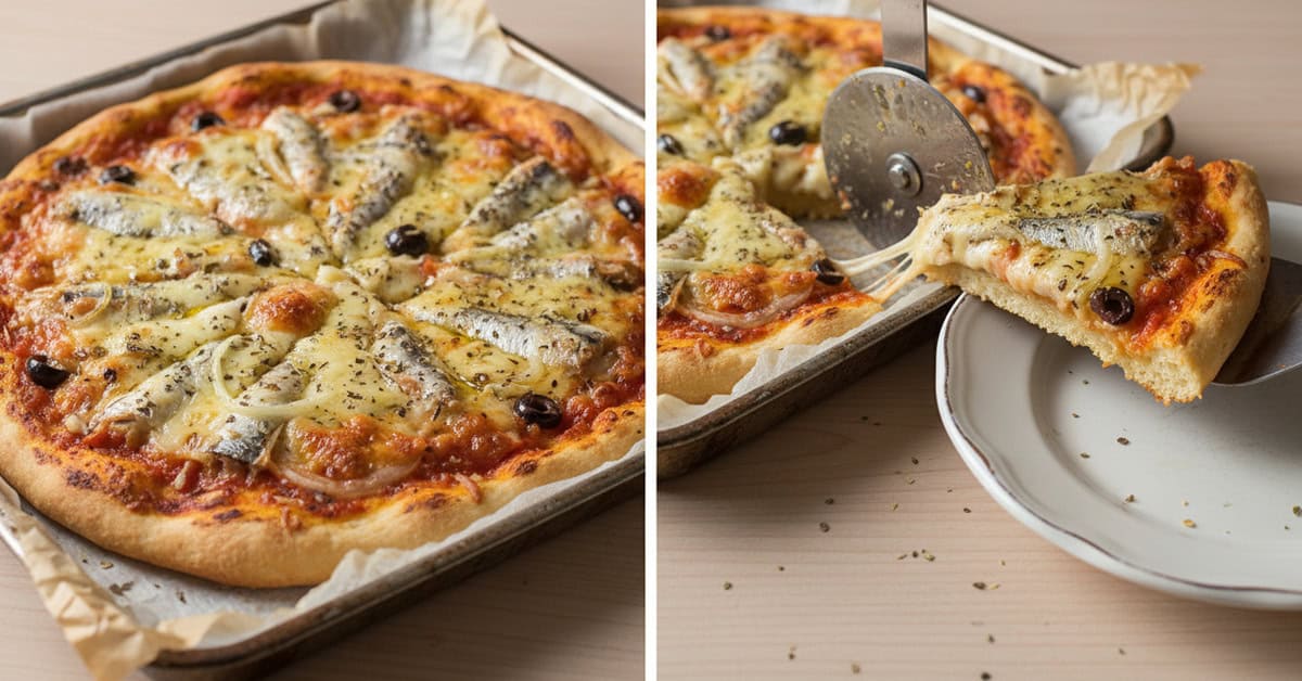 Pizza de sardinha de liquidificador que os meus amigos amaram 4 pizza de sardinha de liquidificador que os meus amigos amaram social 16x9 1 - Mestre das Receitas - Os Blogs mais Incríveis da Web