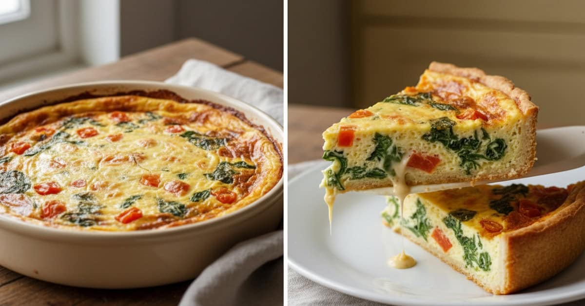 Leia mais sobre o artigo Quiche sem Massa Fácil: Uma Receita Irresistível para Experimentar Hoje