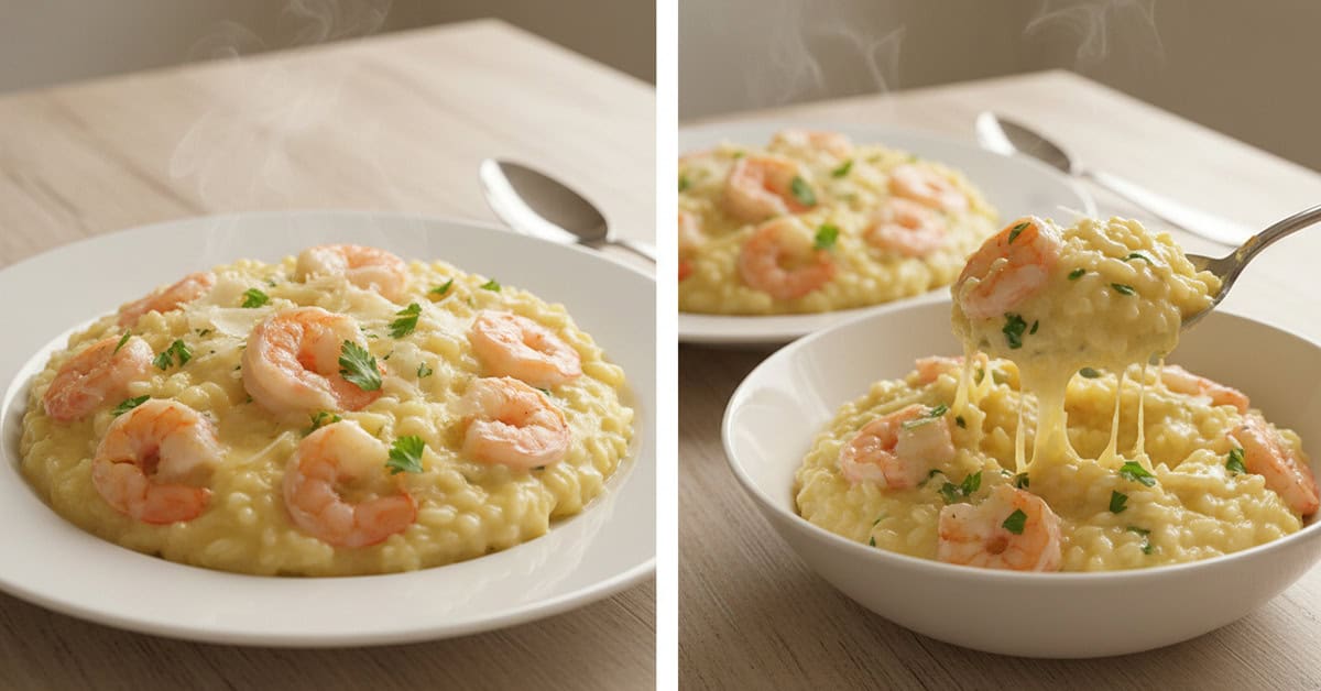 Risoto de camarão cremoso receita com um sabor incrível 8 risoto de camarao cremoso receita com um sabor incrivel social 16x9 1 - Mestre das Receitas - Os Blogs mais Incríveis da Web