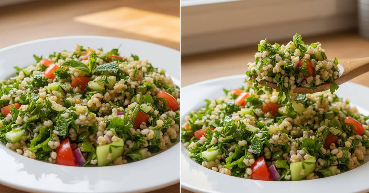 Leia mais sobre o artigo Tabule de trigo simples: Descubra a Receita Autêntica e Prática Para Você