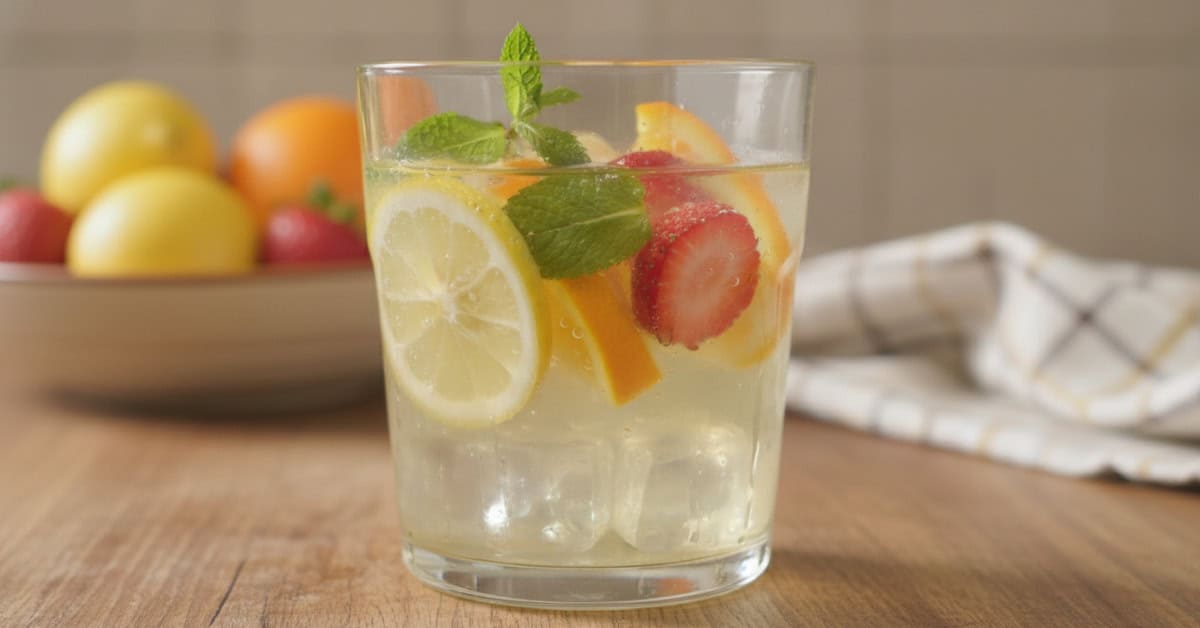 Leia mais sobre o artigo Água Saborizada com Frutas: Conheça Receitas Fáceis e Deliciosas