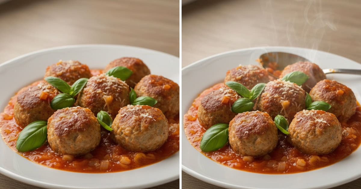 Almôndegas ao Molho de Tomate Caseiro 1 almondegas ao molho de tomate caseiro social 16x9 1 - Mestre das Receitas - Os Blogs mais Incríveis da Web