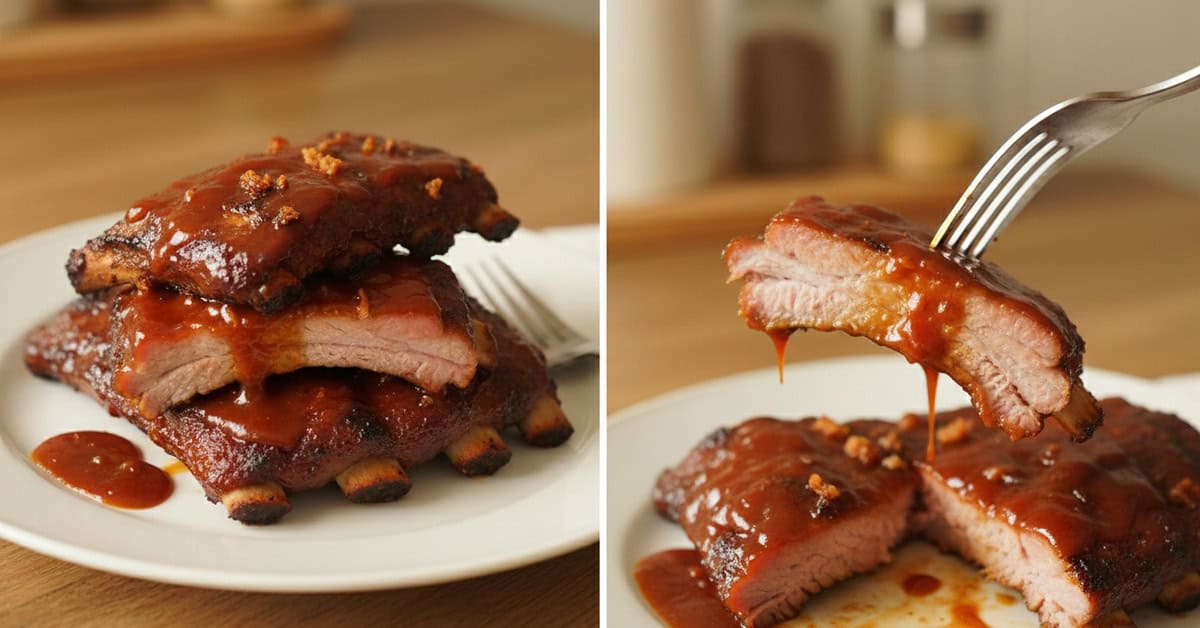 Leia mais sobre o artigo Costelinhas com Molho Barbecue Sul dos EUA barbecue ribs