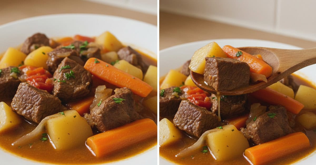 Leia mais sobre o artigo Ensopado de Carne e Legumes Midwest beef stew