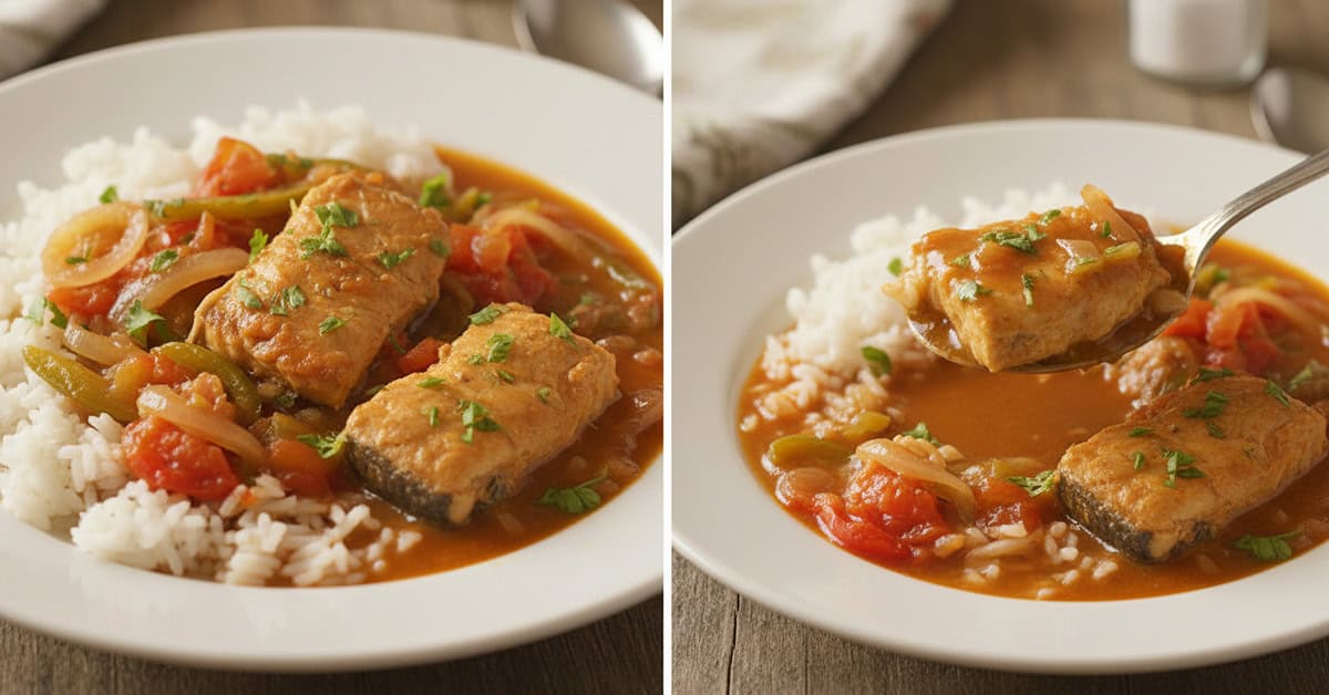 Leia mais sobre o artigo Ensopado de Peixe Creole Cajun & Creole catfish courtbouillon