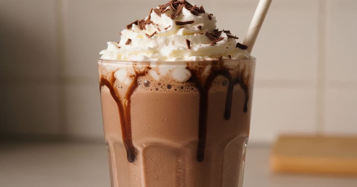 Leia mais sobre o artigo Milkshake de Chocolate Saudável: Sabor Delicioso e Nutritivo na Sua Casa