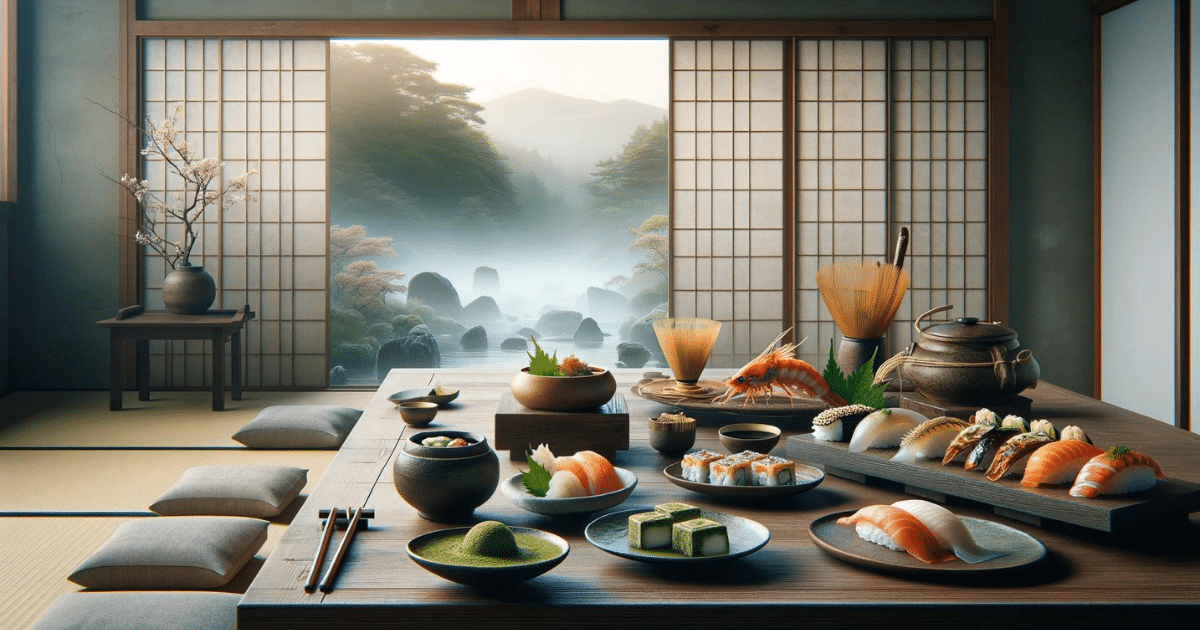 Mais do que sushi e sashimi, a culinária japonesa valoriza a sazonalidade, a apresentação e o equilíbrio. Pratos como ramen e tempura são igualmente reverenciados e refletem a harmonia e o respeito pela natureza.