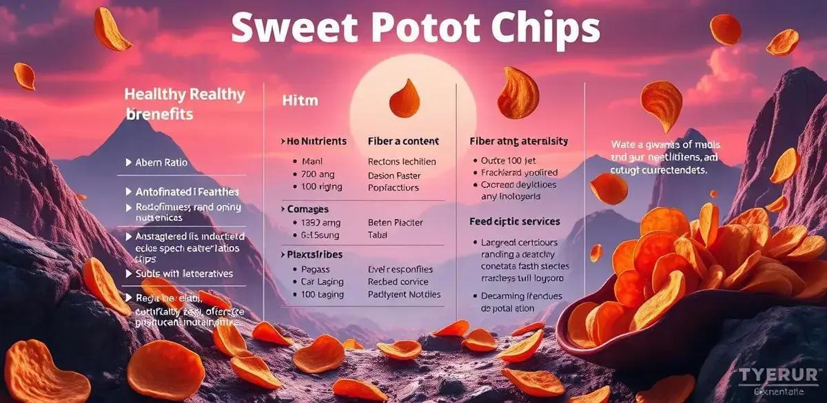 Benefícios dos Chips de Batata Doce Saudável