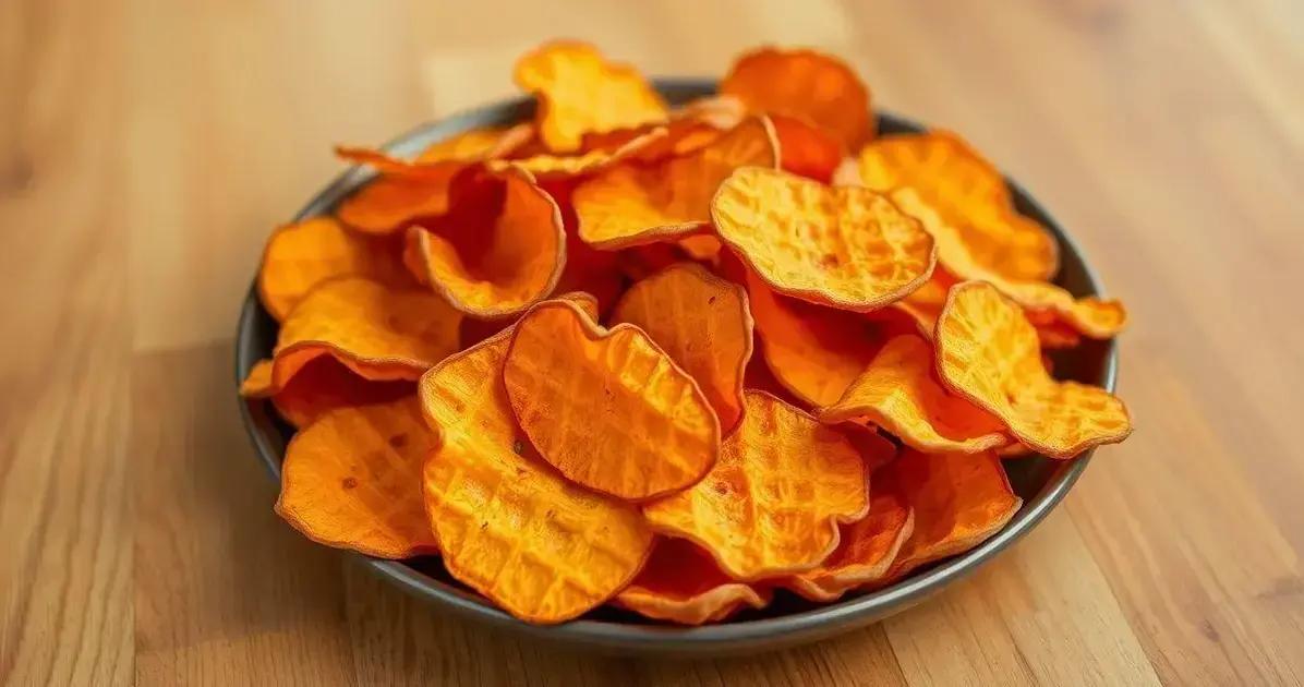 Chips de batata doce: Aprenda a Receita Fácil e Deliciosa