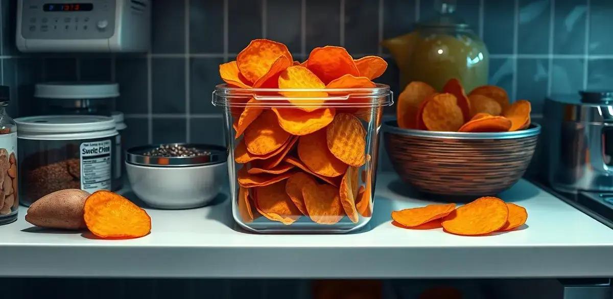 Como Armazenar Chips de Batata Doce