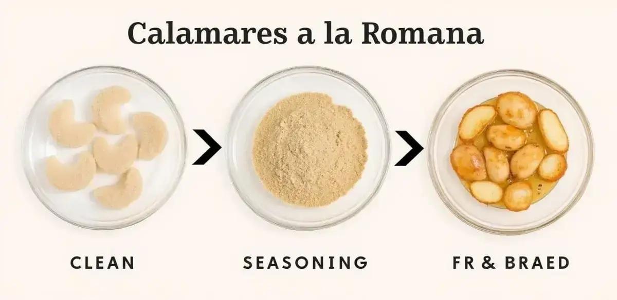 Como preparar Calamares a la Romana