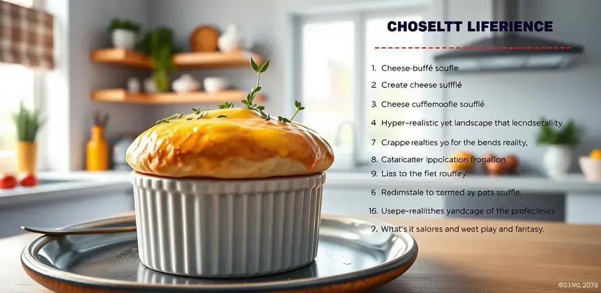 Dicas para um Soufflé de Queijo Perfeito