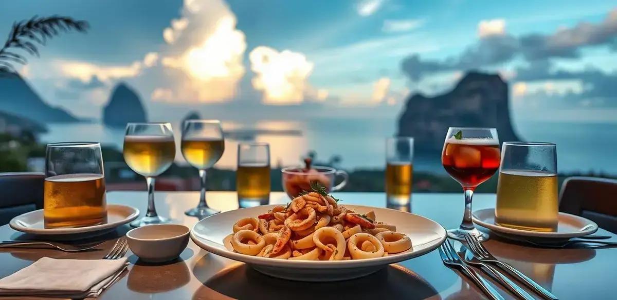 Harmonização de bebidas com Calamares a la Romana