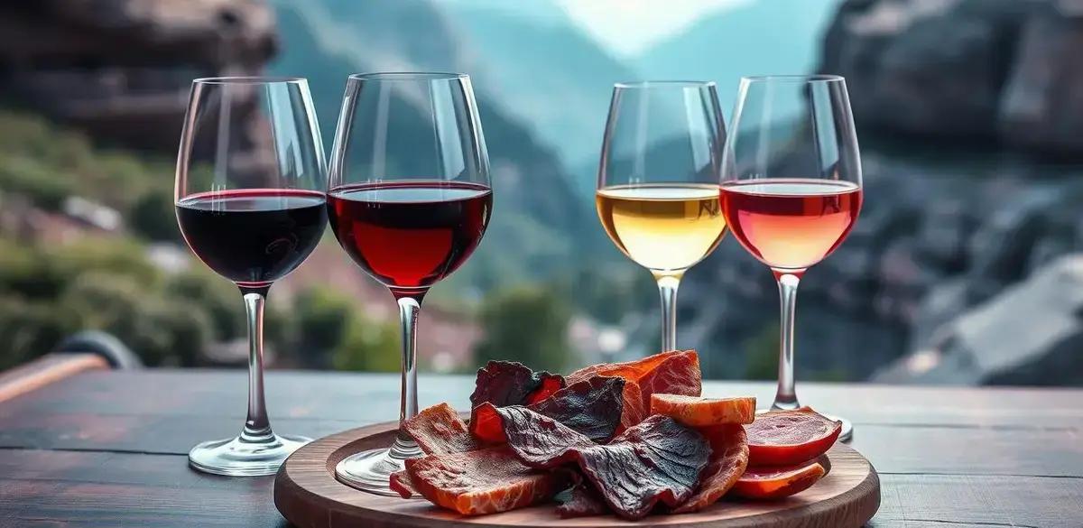 Harmonização de Vinhos com Carne Seca