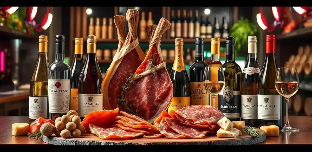 Harmonização do Jamón Ibérico com vinhos