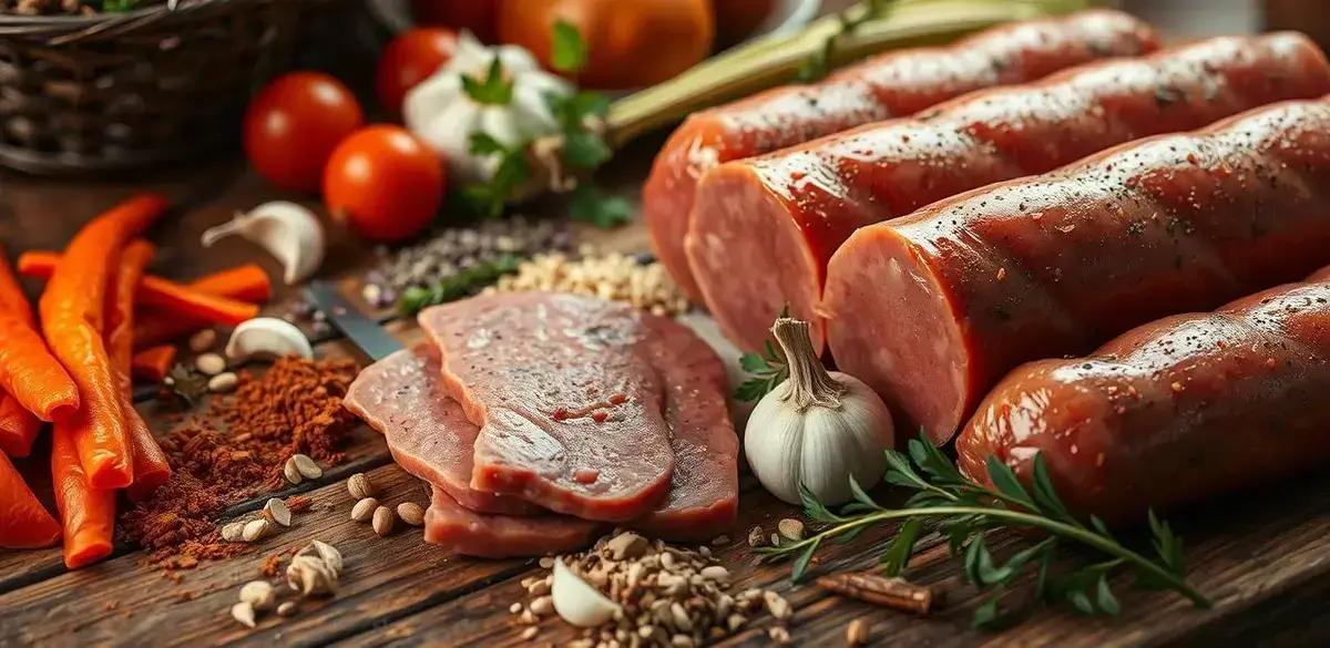 Ingredientes da Linguiça Artesanal