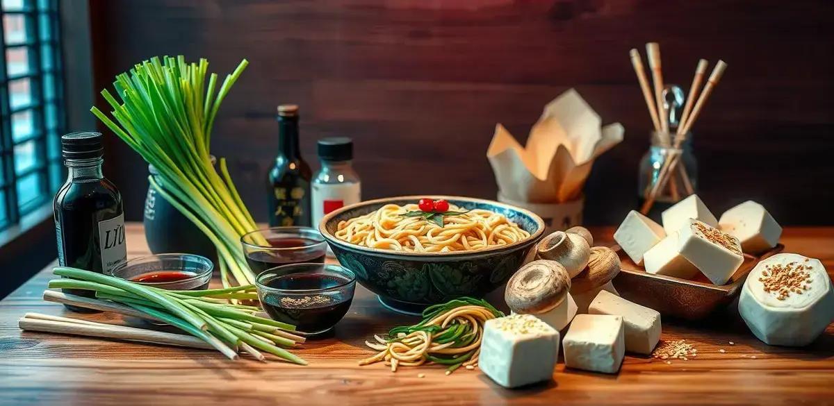 Ingredientes da Receita de Udon