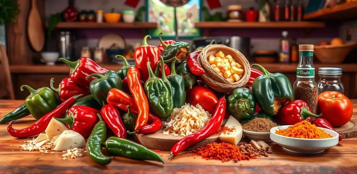 Ingredientes para Chiles Rellenos