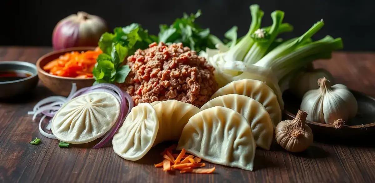 Ingredientes para Mandu perfeito