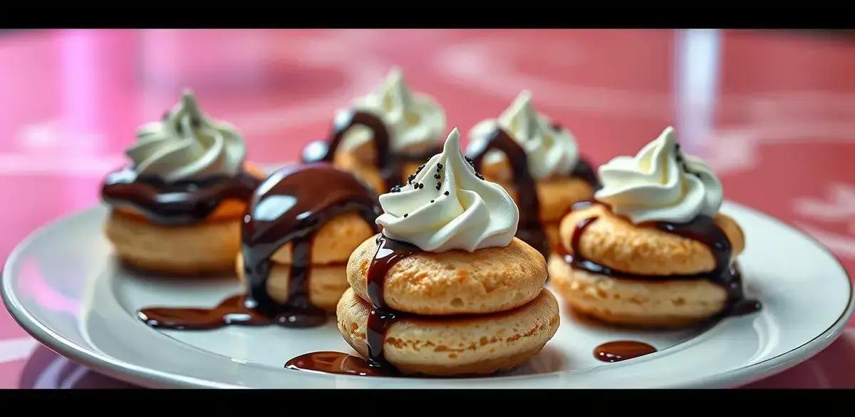 Ingredientes para Profiteroles Imperdíveis