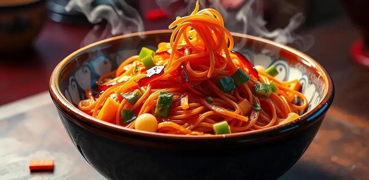 Japchae: Descubra o Segredo dessa Delícia Coreana que Encanta