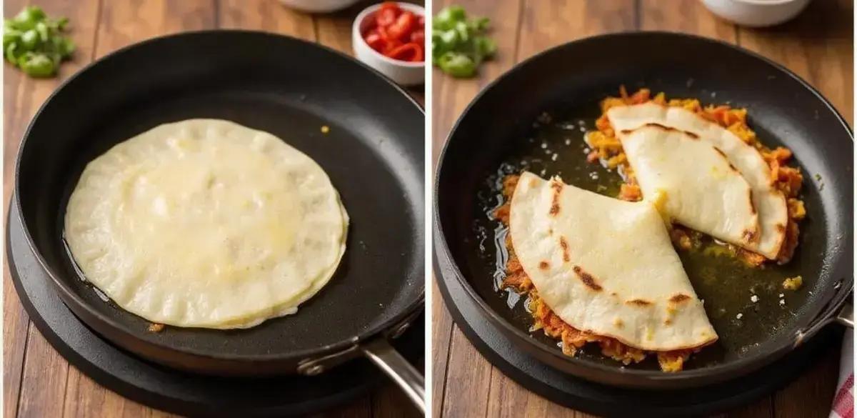 Método de Preparação das Quesadillas