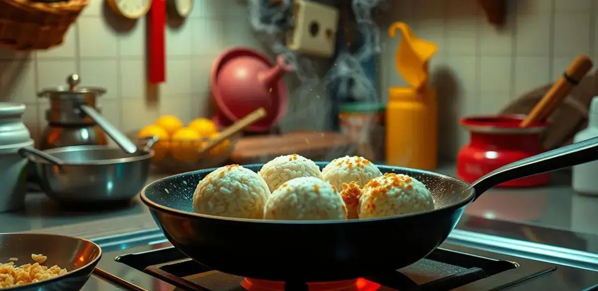 Método de Preparação do Bolinho de Arroz